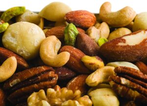 Nuts are gluten-free
